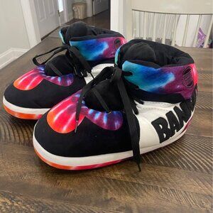 NEW Kids Teens Banned Goods Colorful Chunky Oversized Sneaker Slippers Tie Dye